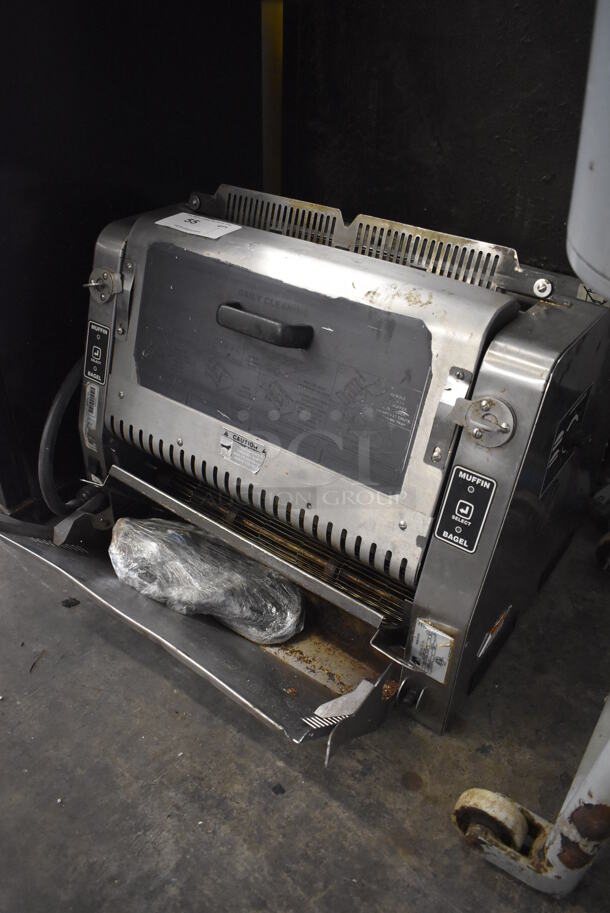 AJ Antunes UTX-200L Stainless Steel Commercial Countertop Electric Powered Universal Toaster. 208 Volts. 24x28x19 - Image 2 of 5