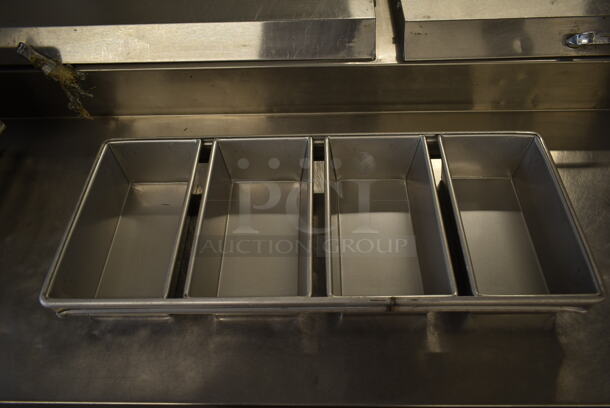 6 BRAND NEW SCRATCH AND DENT! Chicago Metallic 44245 Metal 4 Loaf Baking Pans. 6 Times Your Bid! - Image 3 of 6