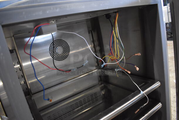 2016 True TUR-24-R-SS-B Stainless Steel Commercial Single Door Undercounter Cooler. 115 Volts, 1 Phase. 24x24x34. Tested and Does Not Power On - Image 5 of 6