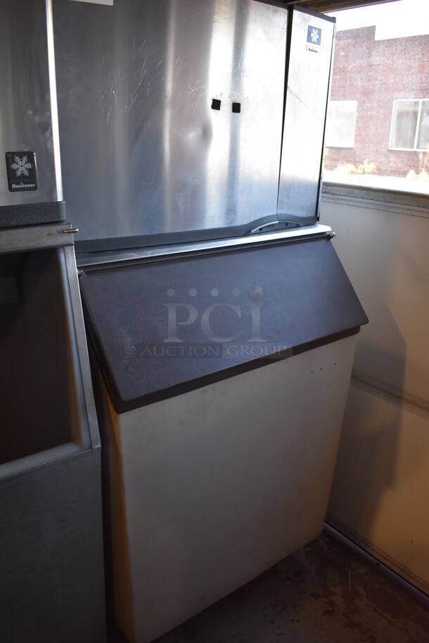 Manitowoc SY0454A Stainless Steel Commercial Ice Head on Commercial Ice Bin. 115 Volts, 1 Phase. 30.5x32x69 - Image 3 of 5