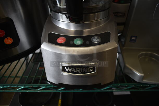 BRAND NEW SCRATCH AND DENT! Waring WFP16SCND Metal Countertop Food Processor. 120 Volts, 1 Phase. Tested and Working! - Image 4 of 7