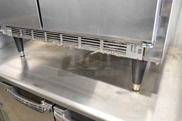 Beverage Air UCR34Y-17 Stainless Steel Commercial 2 Door Undercounter Cooler. 115 Volts, 1 Phase. Tested and Working! - Image 3 of 6