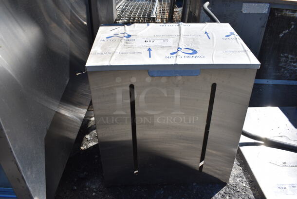Stainless Steel Box. 17x11x19