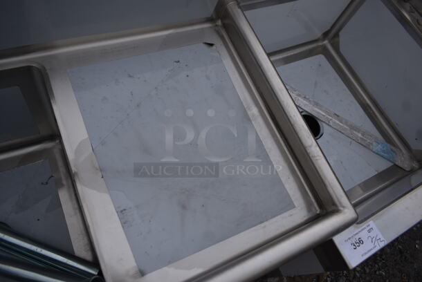 BRAND NEW SCRATCH AND DENT! Regency 600S1181818R Stainless Steel Commercial Single Bay Sink w/ Right Side Drain Board. Bay 18x18. Drain Board 17x20 - Image 4 of 5
