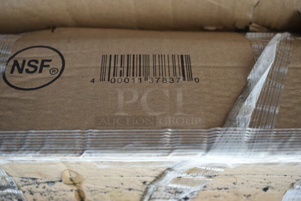 Box of 4 BRAND NEW SCRATCH AND DENT! Regency 460EB2448 24" x 48" NSF Black Epoxy Wire Shelf - Image 3 of 3
