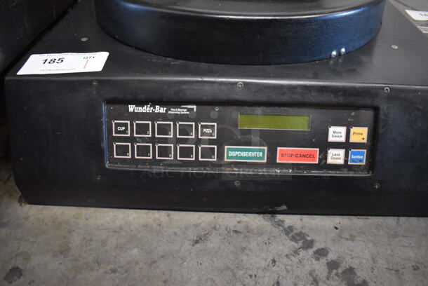 Wunder Bar Metal Commercial Countertop Food Dispensing System. Picture of Unit Before Removal From Restaurant Is Used As Gallery Picture. Does Not Include Equipment Stand. 22x24x17 - Image 3 of 6