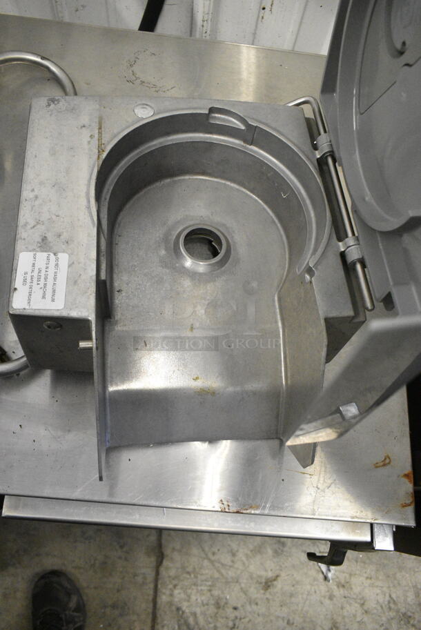 Metal and Gray Poly Food Processor Lid.  - Image 2 of 11