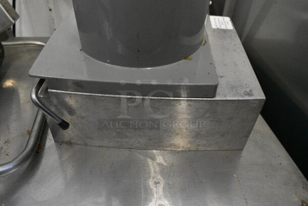 Metal and Gray Poly Food Processor Lid.  - Image 10 of 11