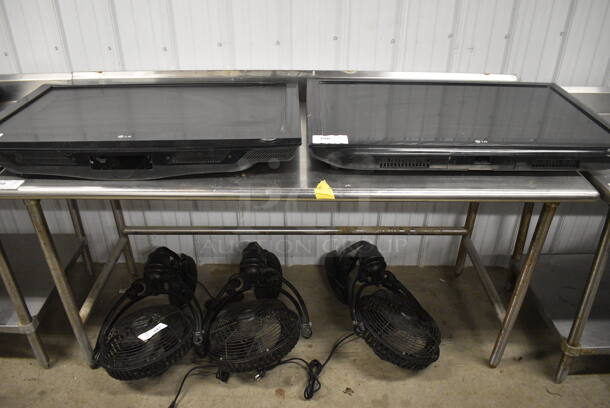 Stainless Steel Commercial Table w/ Back Splash. 72x30x40 - Image 1 of 3