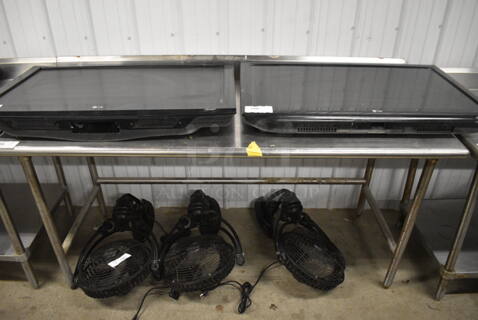 Stainless Steel Commercial Table w/ Back Splash. 72x30x40