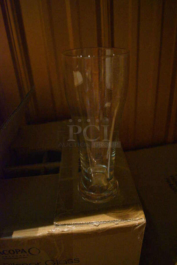 2 Boxes of 12 BRAND NEW Acopa 16 oz Pilsner Glasses. 3x3x8. 2 Times Your Bid! (bar) - Image 2 of 3