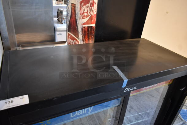 2019 True GDM-41SL-48-HC-LD Metal Commercial 2 Door Reach In Cooler Merchandiser w/ Poly Coated Racks. 115 Volts, 1 Phase. Tested and Powers On But Does Not Get Cold - Image 2 of 5