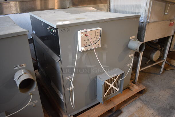 Dwyer Model IAT-300 Metal Commercial Unit w/ Mark II Manometer. 240 Volts, 3 Phase. 34x39x32 - Image 4 of 5