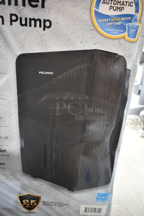 IN ORIGINAL BOX! Pelonis PAD50P1ABL ENERGY STAR 50 Pint Dehumidifier. 115 Volts, 1 Phase. - Image 2 of 7