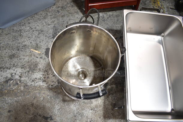2 BRAND NEW! Items; Chafer and Winco Percolating Urn Missing Lid. 2 Times Your Bid!  - Image 3 of 6