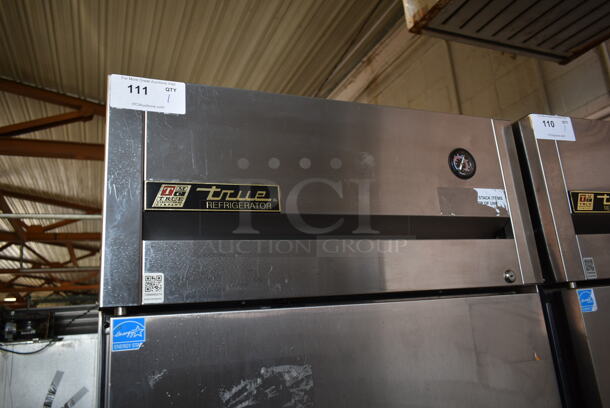 2015 True TG1R-1S ENERGY STAR Stainless Steel Commercial Single Door Reach In Cooler w/ Poly Coated Racks. 115 Volts, 1 Phase. Tested and Working! - Image 2 of 6