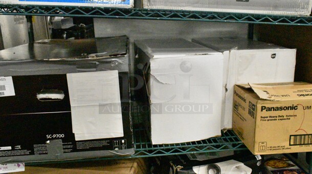 4 Various Items IN ORIGINAL BOX Including Panasonic UM-2NPA/2B Super Heavy Duty Batteries, 2 Cuisinart ICE-45FR Ice Cream Makers, Epson SC-P700 Printer. 4 Times Your Bid! - Image 1 of 11