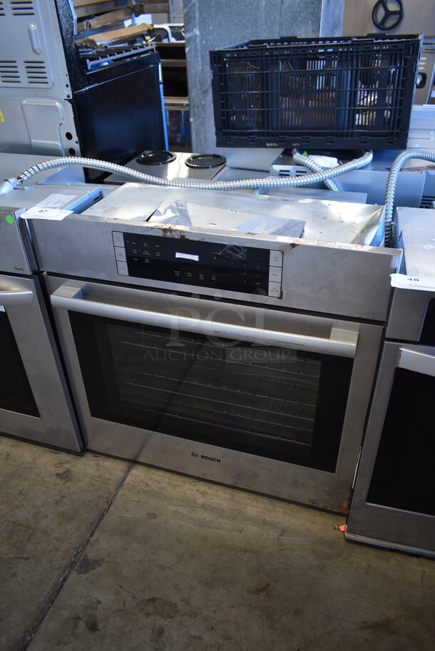 Bosch HBL8451UC/01 Stainless Steel Electric Powered Convection Oven. 120/208-240 Volts, 1 Phase.  - Image 1 of 5