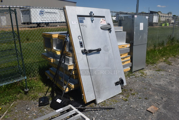 2018 Kolpak PC075S2 SELF CONTAINED 6'x10'x6' Walk In Cooler and Side Mount Compressor - Great for Tight Spaces! 115 Volts 1 Phase - Image 2 of 8