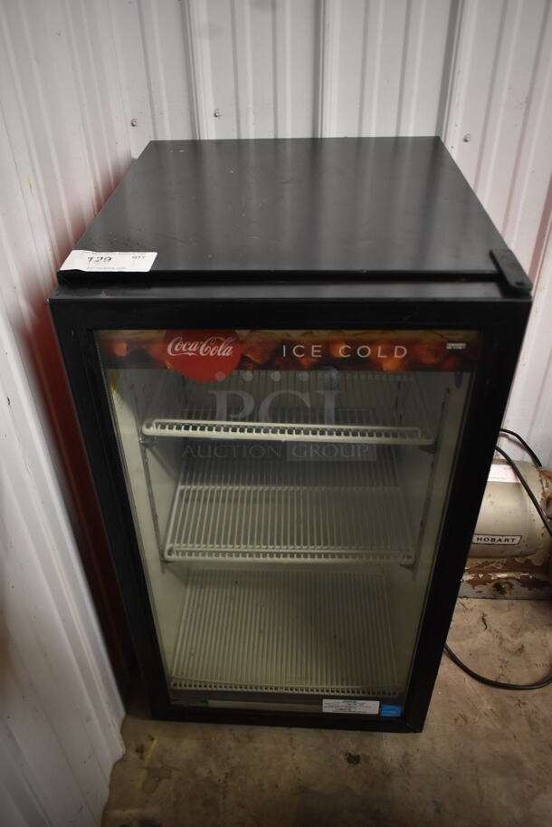 Frigoglass UR30-CC Metal Commercial Mini Cooler Merchandiser. 115 Volts, 1 Phase. Tested and Powers On But Does Not Get Cold - Image 1 of 4
