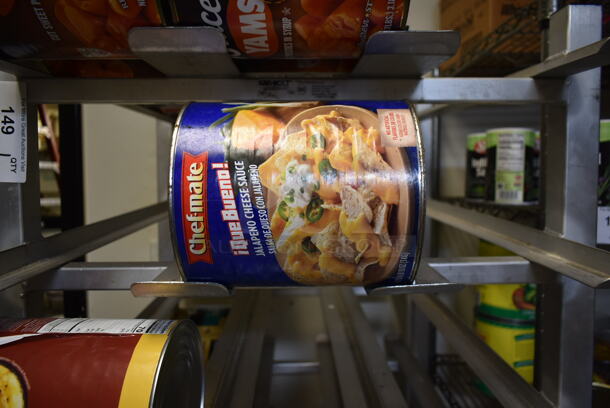 Metal Commercial #10 Can Rack. Does Not Include Contents. (dish room) - Image 3 of 8
