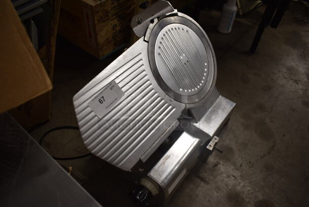 Commercial Stainless Steel Electric Countertop Meat/Cheese Slicer. 115 Volts, 1 Phase. Cannot Test - Unit Needs New Power Switch - Image 2 of 4