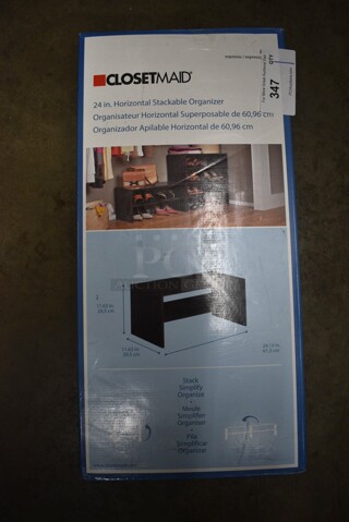 BRAND NEW IN BOX! ClosetMaid Wood Pattern Shoe Rack