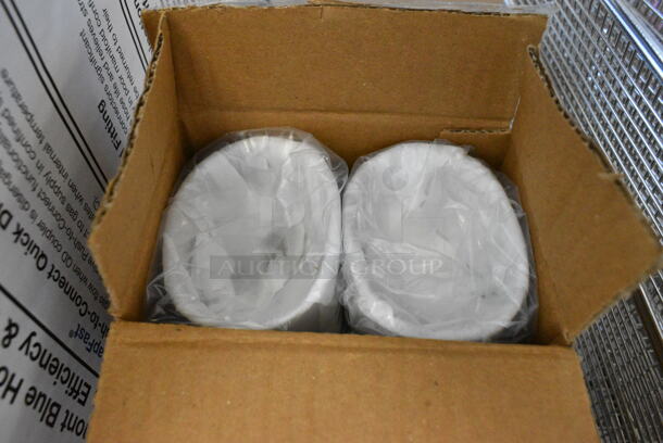 5 BRAND NEW SCRATCH AND DENT! Items Including 3 Box 267020000 Choice Dominion 4 1/4" 18/0 Stainless Steel Demitasse Spoon - 12/Case, 2 Box American Metalcraft ASPG 6 oz. Gold Oval Hammered Aluminum Sugar Packet / Cube Holder. 5 Times Your Bid!  - Image 4 of 6