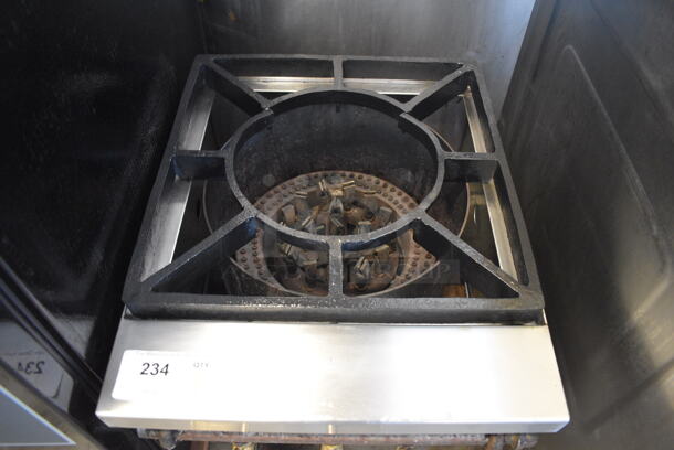 Stainless Steel Commercial Gas Powered Single Burner Stock Pot Range. 18x24x20 - Image 2 of 4