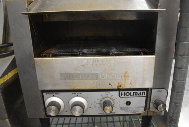 Holman Stainless Steel Commercial Countertop Conveyor Toaster Oven. 14x18x16. Cannot Test Due To Plug Style - Image 5 of 6