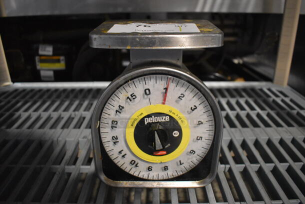 Pelouze Metal Countertop Food Portioning Scale. - Image 1 of 4