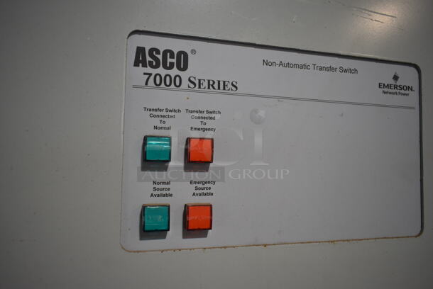 Asco 736090 7000 Series Metal Commercial Non Automatic Transfer Switch.  - Image 12 of 12