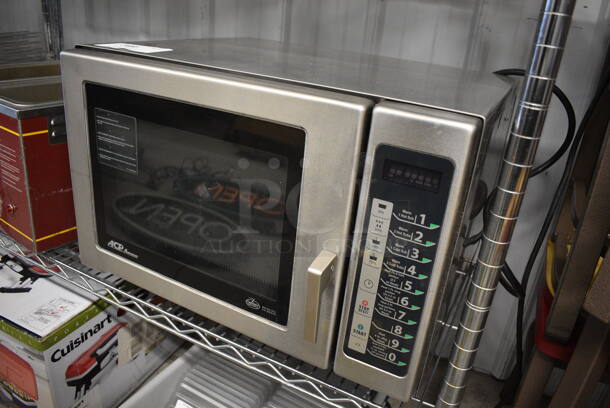 Stainless Steel Commercial Countertop Microwave Oven. 21.5x20x14 - Image 2 of 4