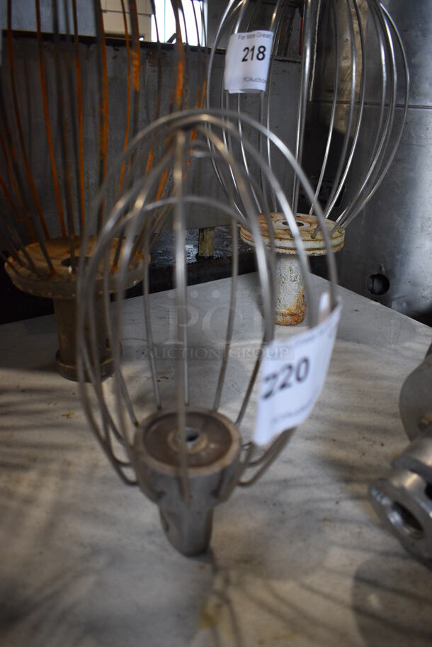 Metal Commercial Whisk Attachment for Hobart Mixer. 5x5x11 - Image 2 of 3