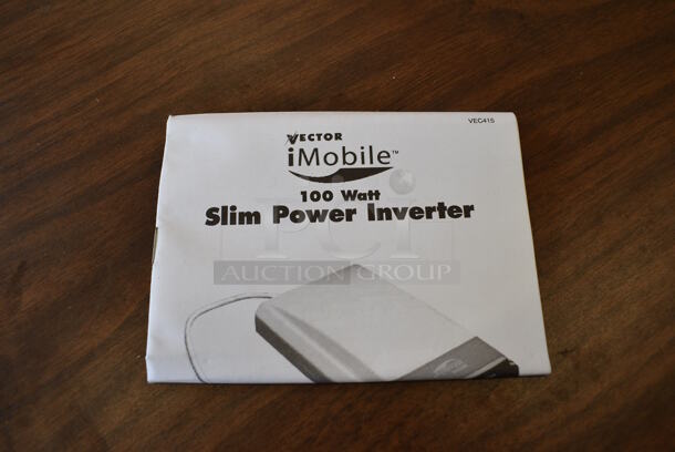 Vector VED415 iMobile Slim Power Inverter in Soft Black Case. 8x5x2 - Image 4 of 6