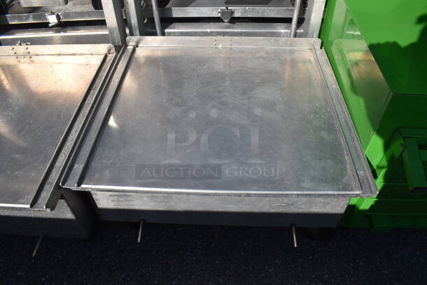 Metal Commercial Dolly on Commercial Casters. 27x31x50 - Image 3 of 3