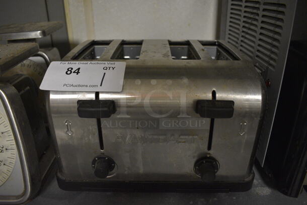 Avatoast Metal Countertop 4 Slot Toaster. 120 Volts, 1 Phase. 12x11x9. (kitchen)