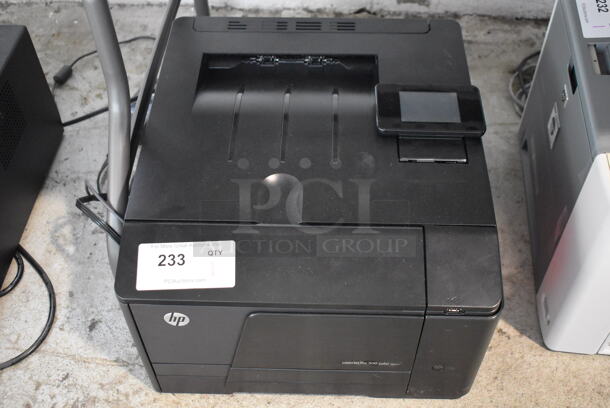 HP LaserJet Pro 200 Color M251nw Countertop Printer. 100-127 Volts, 1 Phase. 16x18x11 - Image 1 of 6