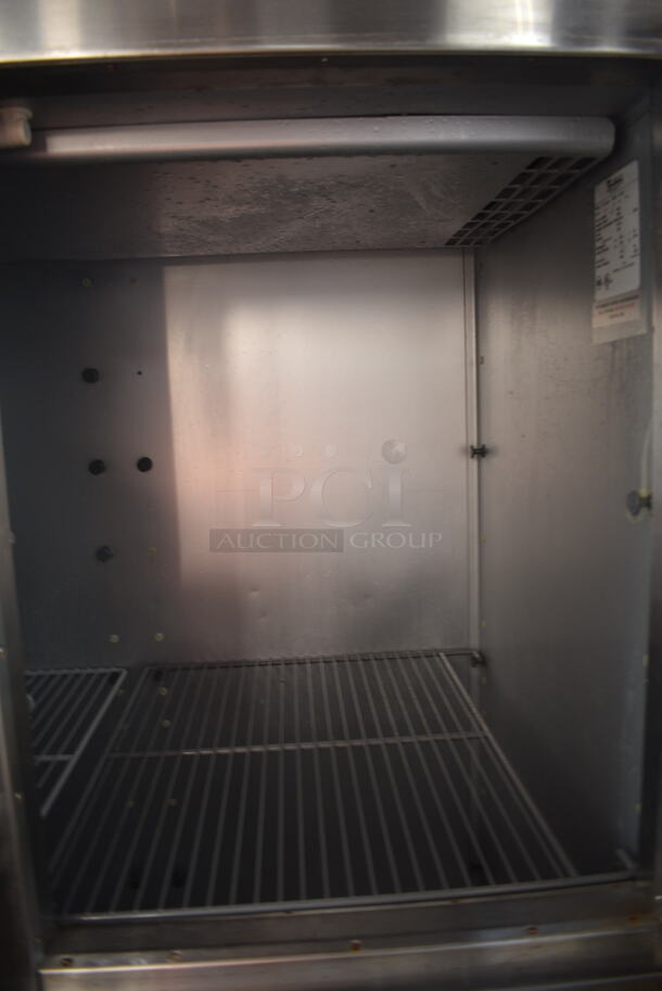 Traulsen G20000 Stainless Steel Commercial 4 Half Size Door Reach In Cooler on Commercial Casters. 115 Volts, 1 Phase. Tested and Powers On But Does Not Get Cold - Image 3 of 7