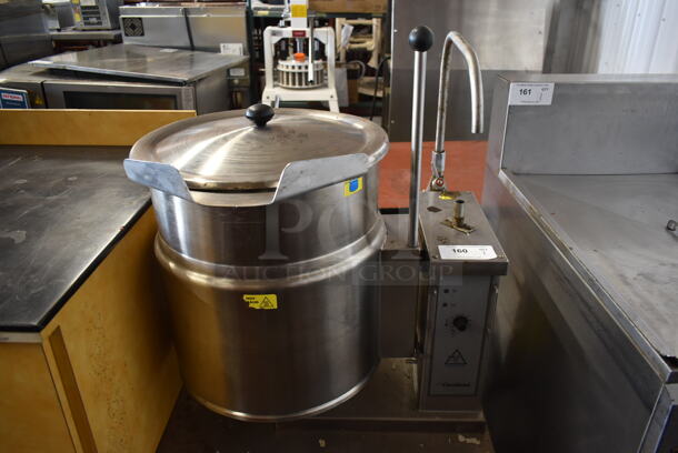 Cleveland KET-12-T Stainless Steel Commercial Electric Powered 12 Gallon Steam Kettle Tilting Kettle. 200-208/240 Volts, 1/3 Phase. - Image 3 of 7