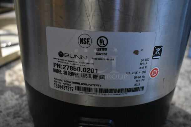 2018 Bunn SH SERVER Stainless Steel Commercial Coffee Server Satellite.  - Image 6 of 8