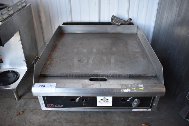 Southbend Select Stainless Steel Commercial Countertop Natural Gas Powered Flat Top Griddle. 24.5x27x14