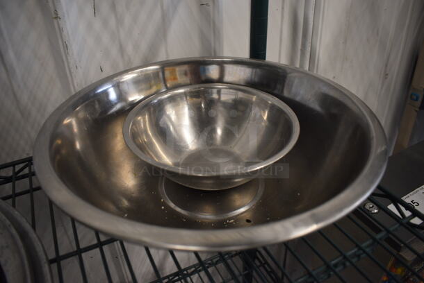 2 Various Metal Bowls. Includes 13.5x13.5x4. 2 Times Your Bid! - Image 2 of 3