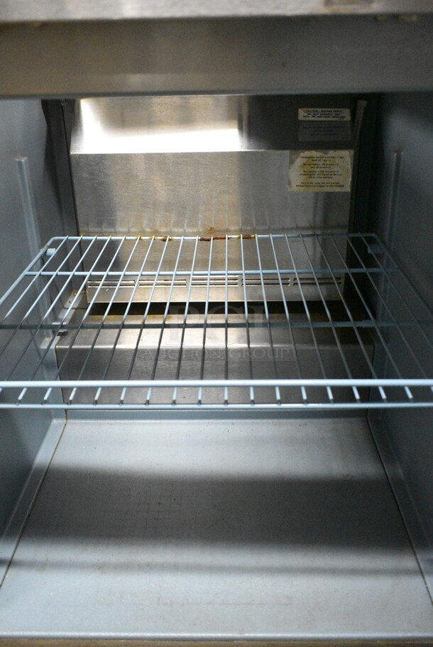 Delfield UC4427N-6M-DD1 Stainless Steel Commercial Prep Table. 115 Volts, 1 Phase. Tested and and Powers On But Does Not Get Cold - Image 7 of 8