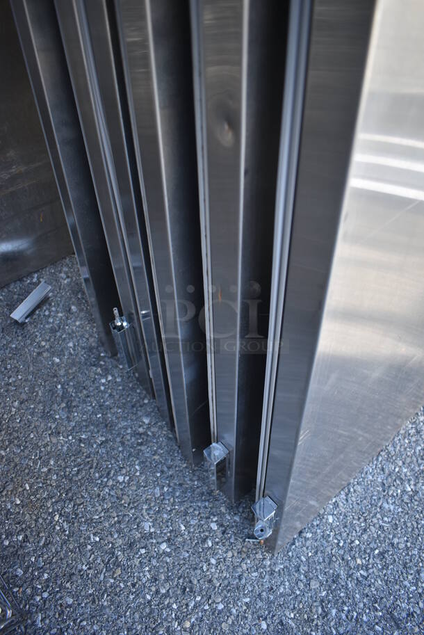 6 Stainless Steel Doors. 25x2x61. 6 Times Your Bid! - Image 3 of 5