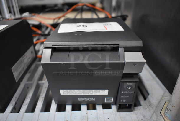 Epson M296A Receipt Printer. 5x8x5 - Image 1 of 4