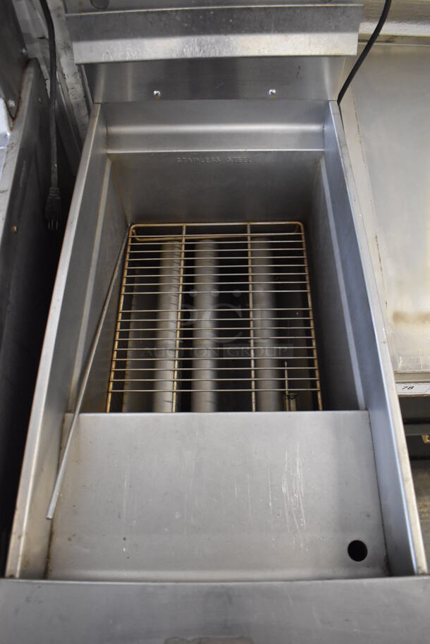 Pitco Frialator Solstice Supreme Stainless Steel Commercial Floor Style Pasta Cooker on Commercial Casters. 15.5x35x48 - Image 5 of 6