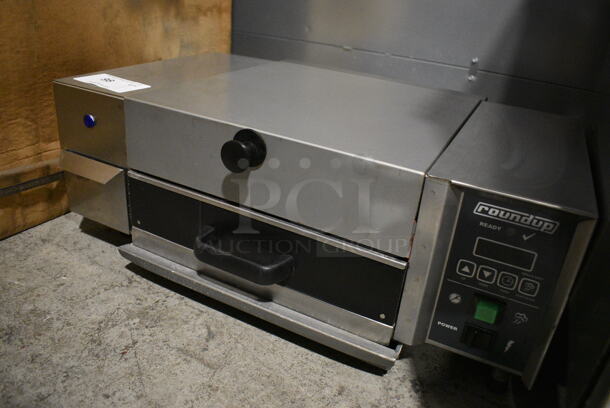 Roundup Stainless Steel Commercial Countertop Electric Powered Steamer. 115 Volts, 1 Phase. 25x16x10. Tested and Working! - Image 4 of 8