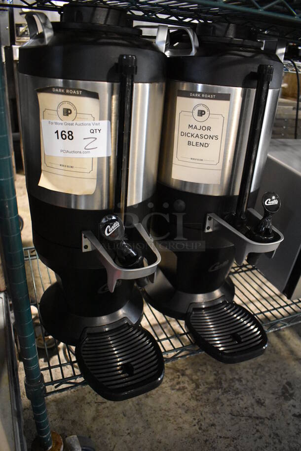 2 Curtis TXSG1501S600 Stainless Steel Coffee Urn Dispenser. 9x14x23. 2 Times Your Bid! - Image 2 of 5