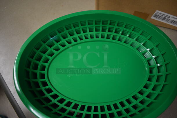 20 BRAND NEW! Subway Green Poly Food Baskets. 12x9x2. 20 Times Your Bid! - Image 3 of 3